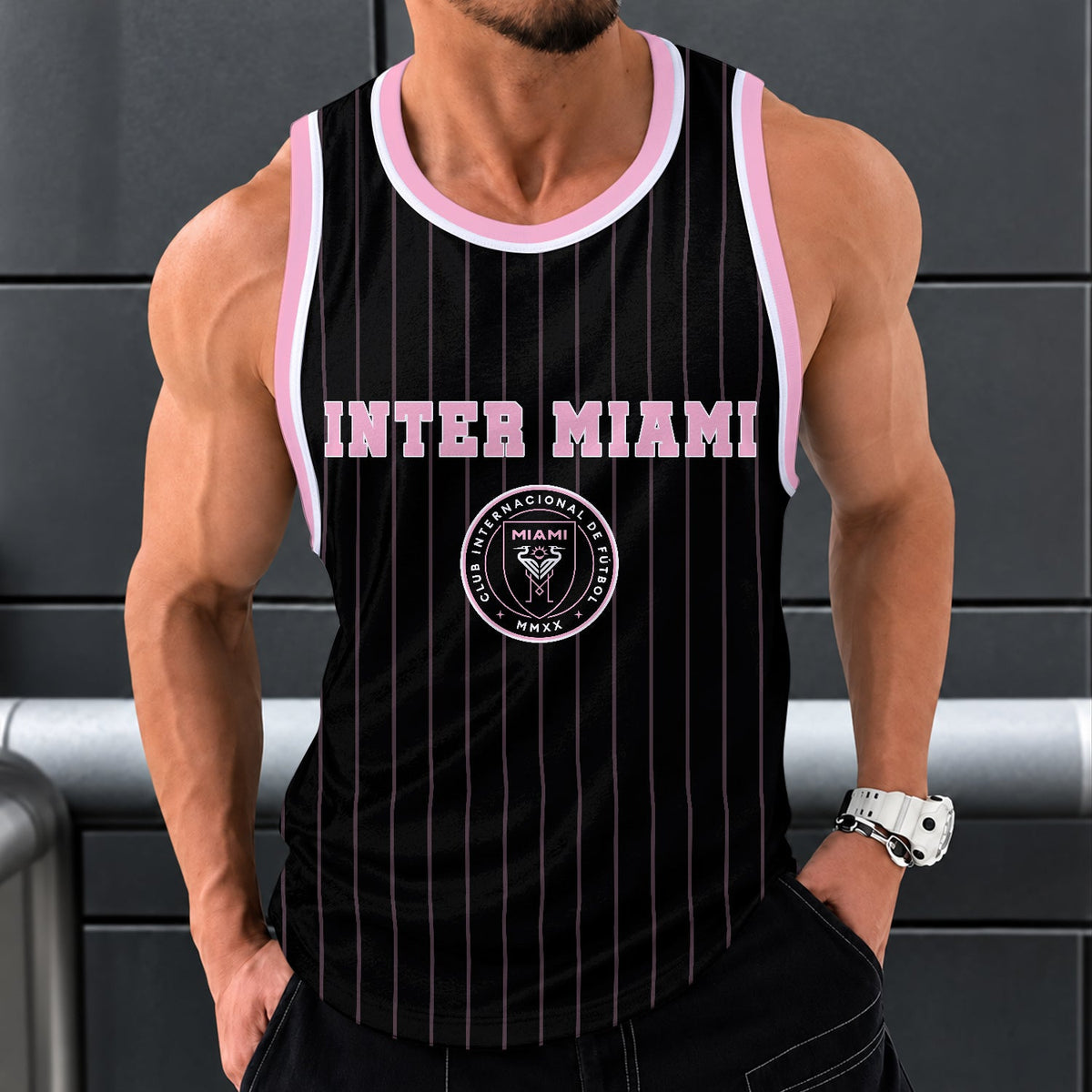 [GOAL DEAL] NEW CUSTOMIZED MLS07 IMC INTER MIAMI CF UNISEX TANK TOP