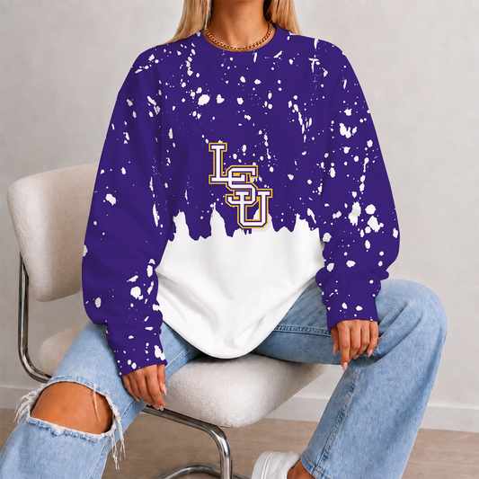 [HOMERUN DEAL] NEW CUSTOMIZED NCAA CWS07 LST LSU TIGERS UNISEX SWEATSHIRT