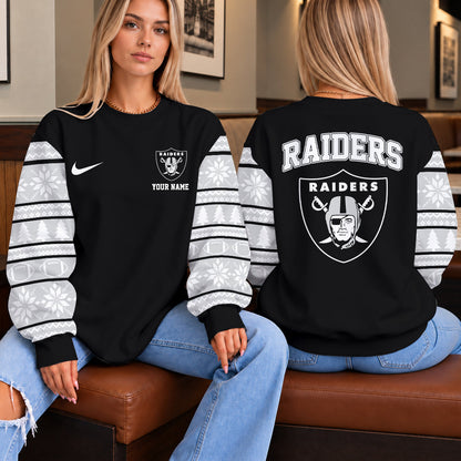 [TOUCHDOWN DEAL] NEW CUSTOMIZED NFL07 LVR THE RAIDERS UNISEX SWEATSHIRT