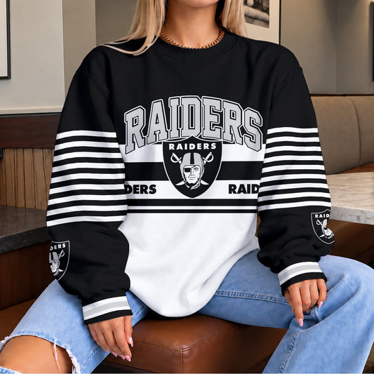 [TOUCHDOWN DEAL] NEW CUSTOMIZED NFL07 LVR THE RAIDERS UNISEX SWEATSHIRT