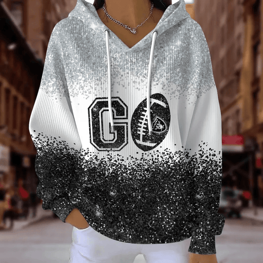 [TOUCHDOWN DEAL] NEW CUSTOMIZED NFL07 LVR LAS VEGAS RAIDERS RIBBED HOODIE & SWEATSHIRT