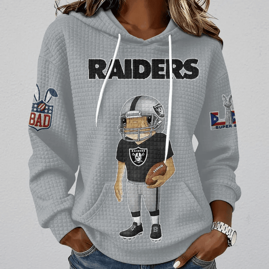 [TOUCHDOWN DEAL] NEW CUSTOMIZED NFL07 LVR LAS VEGAS RAIDERS UNISEX HOODED SWEATSHIRT