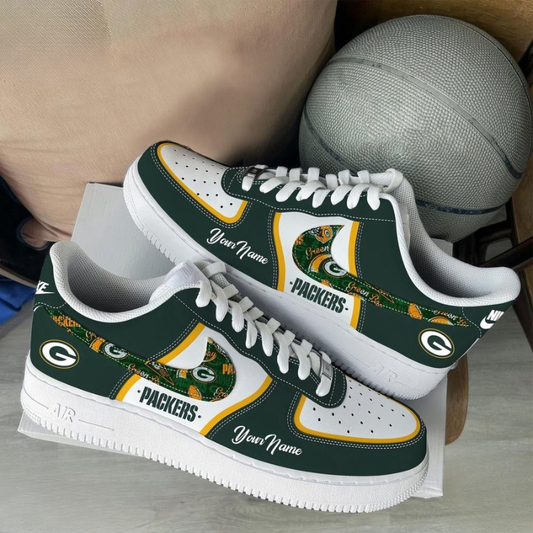 [TOUCHDOWN DEAL] NEW CUSTOMIZED NFL07 LVR LAS VEGAS RAIDERS AF1 SNEAKERS