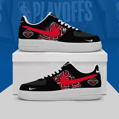 [SLAM DUNK DEAL] NEW CUSTOMIZED NBA07 HRO HOUSTON ROCKETS AF1 SHOES