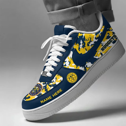 [SLAM DUNK DEAL] NEW CUSTOMIZED NBA08 DNU DENVER NUGGETS AF1 SHOES