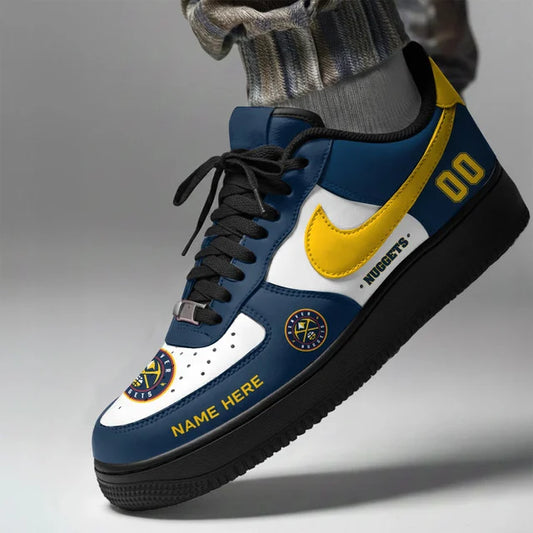 [SLAM DUNK DEAL] NEW CUSTOMIZED NBA08 DNU DENVER NUGGETS AF1 SHOES