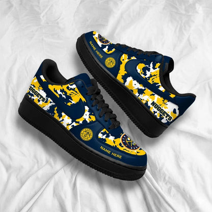 [SLAM DUNK DEAL] NEW CUSTOMIZED NBA08 DNU DENVER NUGGETS AF1 SHOES