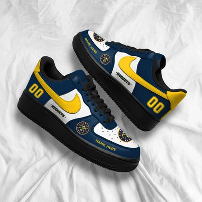 [SLAM DUNK DEAL] NEW CUSTOMIZED NBA08 DNU DENVER NUGGETS AF1 SHOES