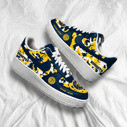 [SLAM DUNK DEAL] NEW CUSTOMIZED NBA08 DNU DENVER NUGGETS AF1 SHOES