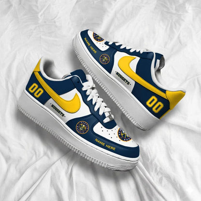 [SLAM DUNK DEAL] NEW CUSTOMIZED NBA08 DNU DENVER NUGGETS AF1 SHOES