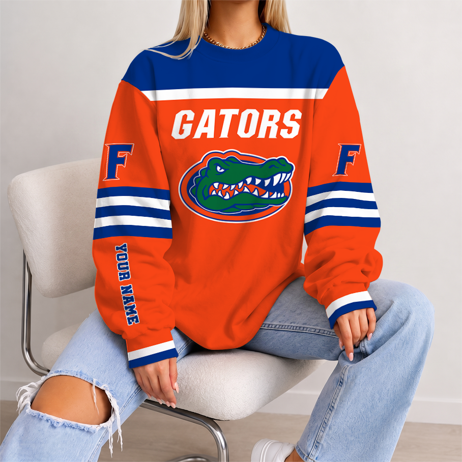 [HOMERUN DEAL] NEW CUSTOMIZED NCAA CWS08 FLG FLORIDA GATORS UNISEX SWEATSHIRT