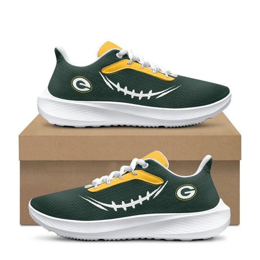 [TOUCHDOWN DEAL] NEW CUSTOMIZED NFL08 GBP GREEN BAY PACKERS ROAD RUNNING SHOES