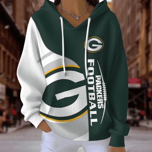 [TOUCHDOWN DEAL] NEW CUSTOMIZED NFL08 GBP GREEN BAY PACKERS RIBBED HOODIE & SWEATSHIRT
