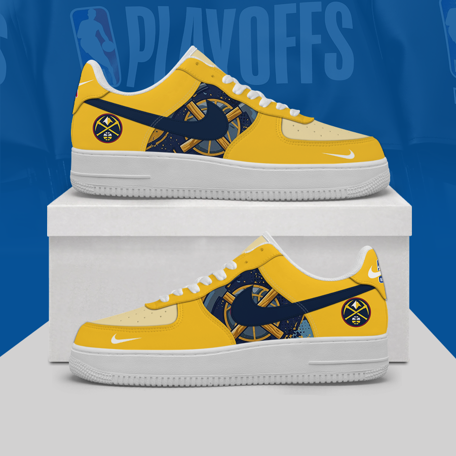 [SLAM DUNK DEAL] NEW CUSTOMIZED NBA08 DNU DENVER NUGGETS AF1 SHOES