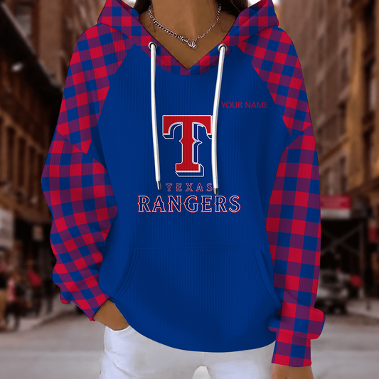 [HOMERUN DEAL] NEW CUSTOMIZED MLB08 TRS TEXAS RANGERS RIBBED HOODIE & SWEATSHIRT