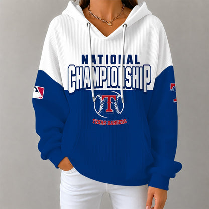 [HOMERUN DEAL] NEW CUSTOMIZED MLB08 TRS TEXAS RANGERS RIBBED HOODIE & SWEATSHIRT