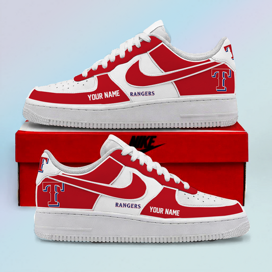 [HOMERUN DEAL] NEW CUSTOMIZED MLB08 TRS TEXAS RANGERS AF1 SHOES