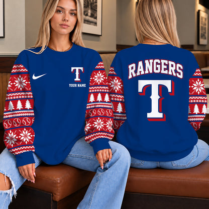 [HOMERUN DEAL] NEW CUSTOMIZED MLB08 TRS THE RANGERS UNISEX SWEATSHIRT