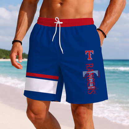 [HOMERUN DEAL] NEW PREMIUM MLB08 TRS TEXAS RANGERS BASEBALL SHORT PANTS
