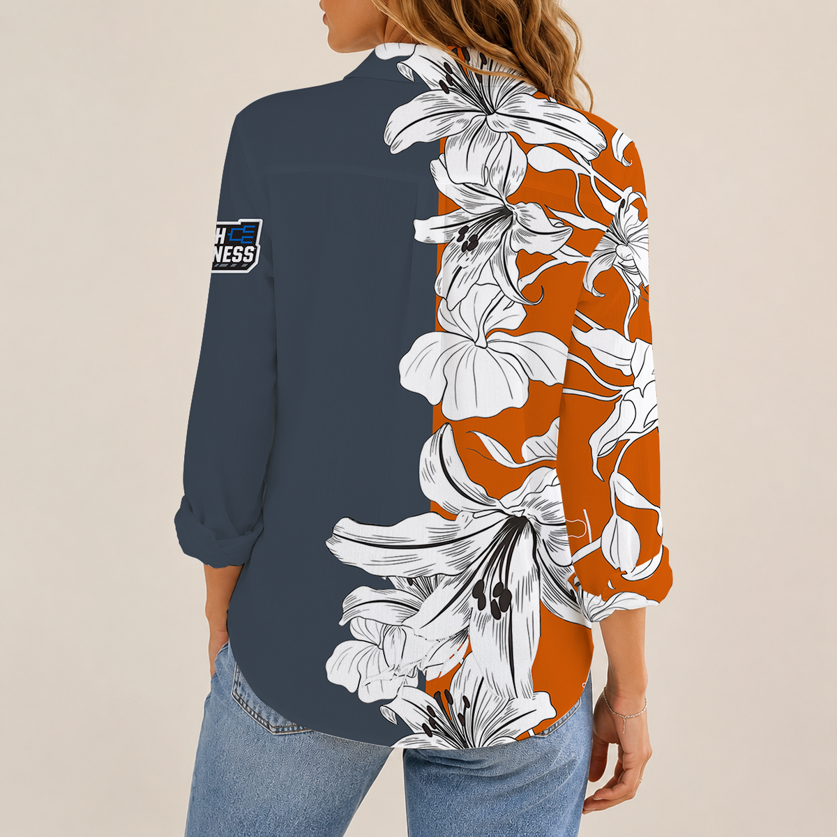 [SLAM DUNK DEAL] NEW CUSTOMIZED NCAA MAM08 TXL TEXAS LONGHORNS STRAPPY WOMEN CASUAL SHIRT