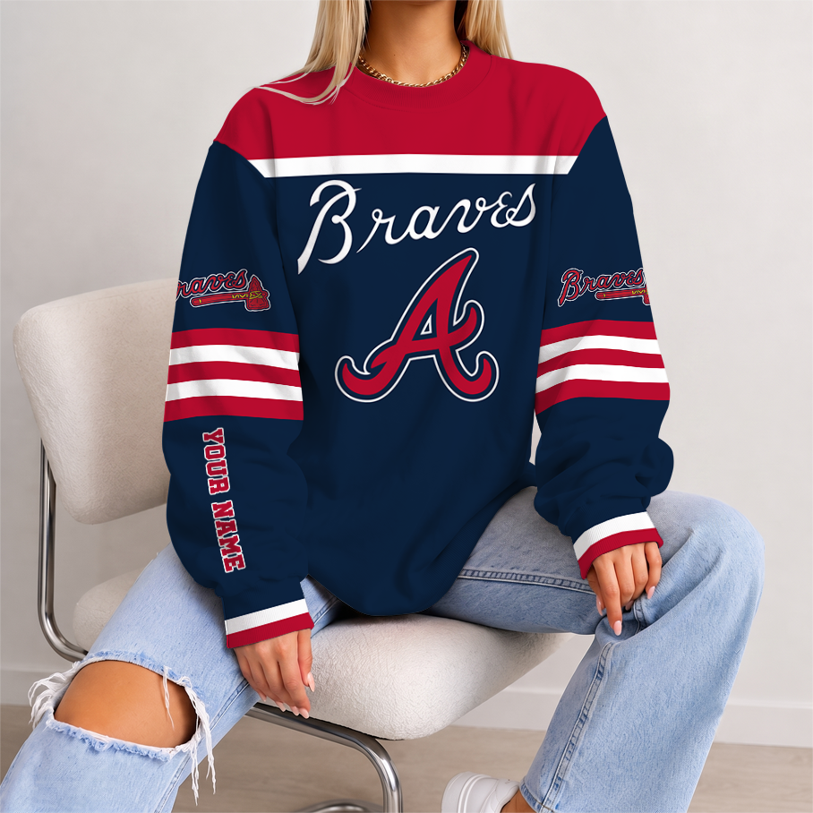 [HOMERUN DEAL] NEW CUSTOMIZED MLB09 ABS ATLANTA BRAVES UNISEX SWEATSHIRT