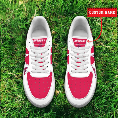 [HOMERUN DEAL] NEW CUSTOMIZED MLB09 ABS ATLANTA BRAVES AF1 SHOES