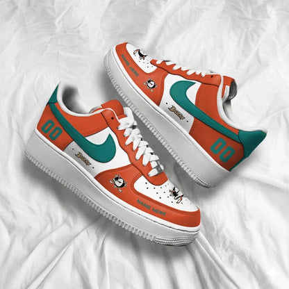 [PUCK DROP DEAL] NEW CUSTOMIZED NHL09 AHD ANAHEIM DUCKS AF1 SHOES