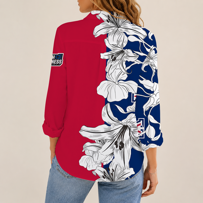 [SLAM DUNK DEAL] NEW CUSTOMIZED NCAA MAM09 ARW ARIZONA WILDCATS STRAPPY WOMEN CASUAL SHIRT