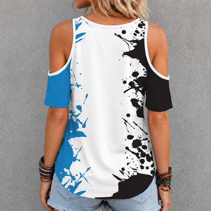 [GOAL DEAL] NEW CUSTOMIZED MLS09 CLF CHARLOTTE FC CRISS CROSS V-NECK TOP