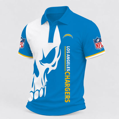 [TOUCHDOWN DEAL] NEW CUSTOMIZED NFL09 LAC LOS ANGELES CHARGERS POLO SHIRT