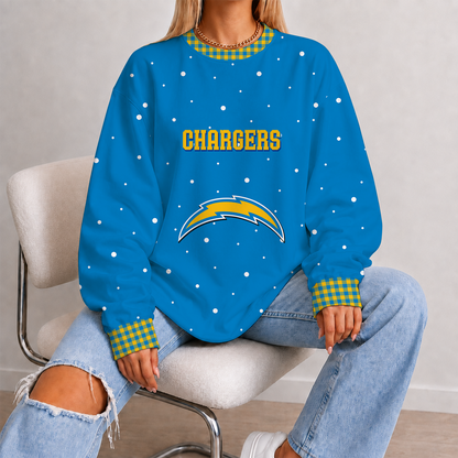 [TOUCHDOWN DEAL] NEW CUSTOMIZED NFL09 LAC LOS ANGELES CHARGERS UNISEX SWEATSHIRT