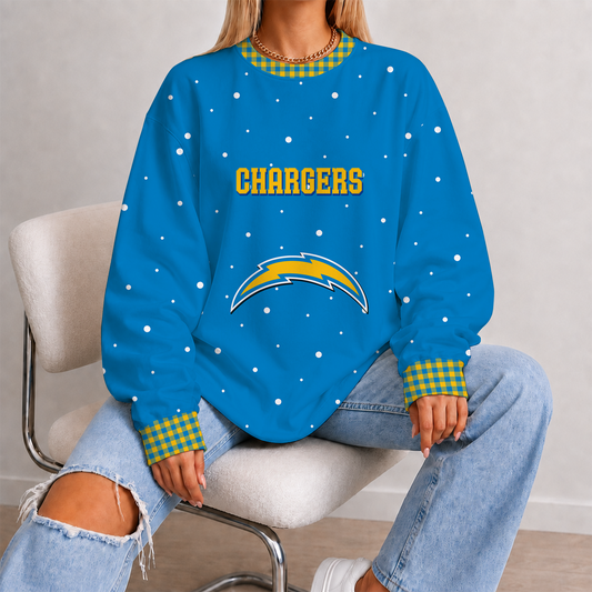 [TOUCHDOWN DEAL] NEW CUSTOMIZED NFL09 LAC LOS ANGELES CHARGERS UNISEX SWEATSHIRT
