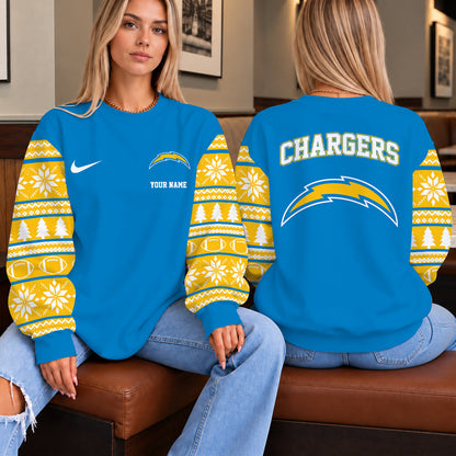 [TOUCHDOWN DEAL] NEW CUSTOMIZED NFL09 LAC THE CHARGERS UNISEX SWEATSHIRT