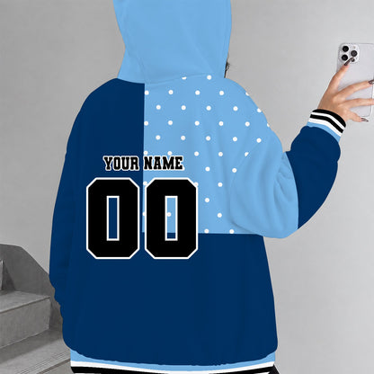 [PUCK DROP DEAL] NEW CUSTOMIZED NCAA MFF09 MBB MAINE BLACK BEARS STRAPPY ZIP HOODIE