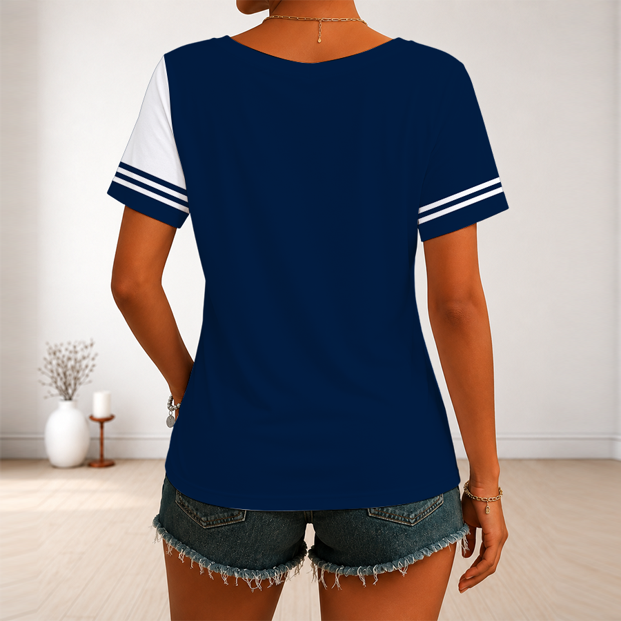 [FAN FAVORITE] NEW CUSTOMIZED WNBA09 MNL MINNESOTA LYNX V-NECK FEMALE SHIRT