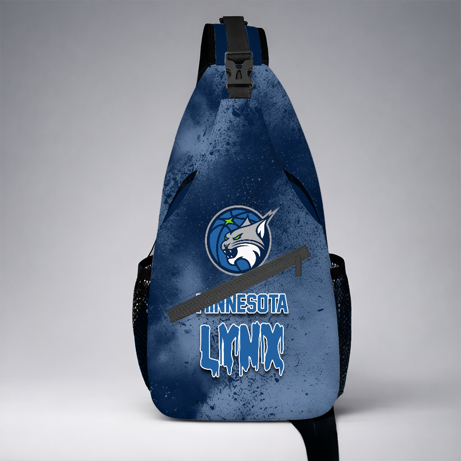 [HOOPS SPECIAL] NEW CUSTOMIZED WNBA09 MNL MINNESOTA LYNX SLING BAG