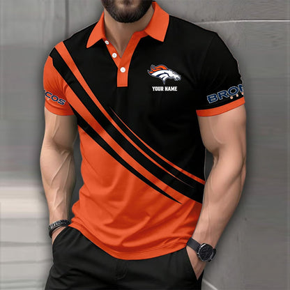 [SPECIAL OFFER] NEW CUSTOMIZED NFL13 DVB DENVER BRONCOS POLO SHIRT