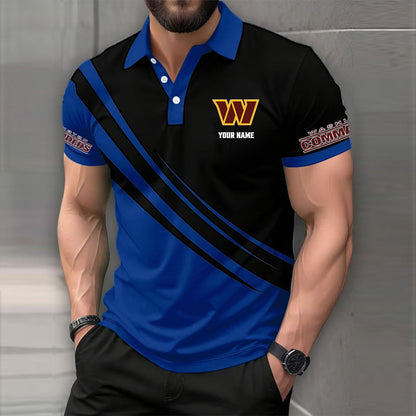 [SPECIAL OFFER] NEW CUSTOMIZED NFL12 WTC WASHINGTON COMMANDERS POLO SHIRT