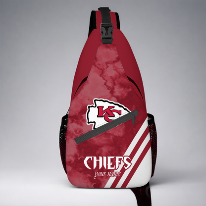 [TOUCHDOWN DEAL] NEW CUSTOMIZED NFL01 KCC KANSAS CITY CHIEFS SLING BAG