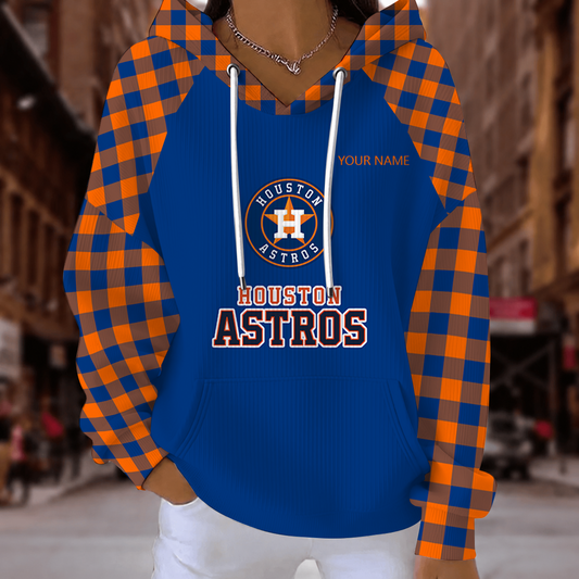 [HOMERUN DEAL] NEW CUSTOMIZED MLB10 HAS HOUSTON ASTROS RIBBED HOODIE & SWEATSHIRT