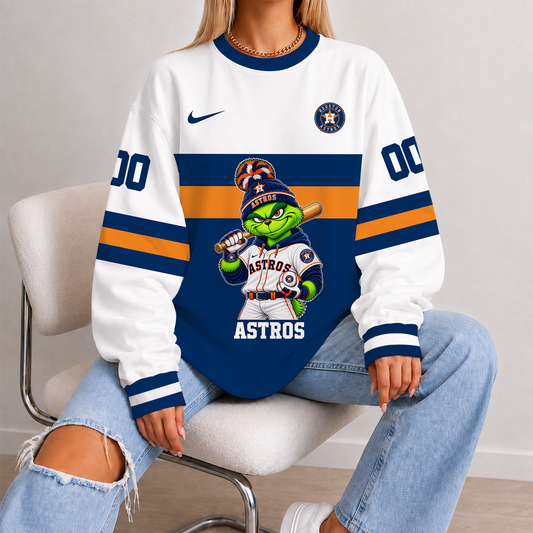 [HOMERUN DEAL] NEW CUSTOMIZED MLB10 HAS HOUSTON ASTROS UNISEX SWEATSHIRT