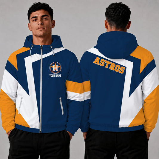 [HOMERUN DEAL] NEW CUSTOMIZED MLB10 HAS HOUSTON ASTROS WINDBREAKER JACKET