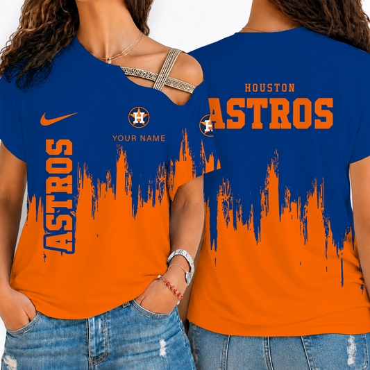 [HOMERUN DEAL] NEW CUSTOMIZED MLB10 HAS HOUSTON ASTROS SHOULDER SHIRT