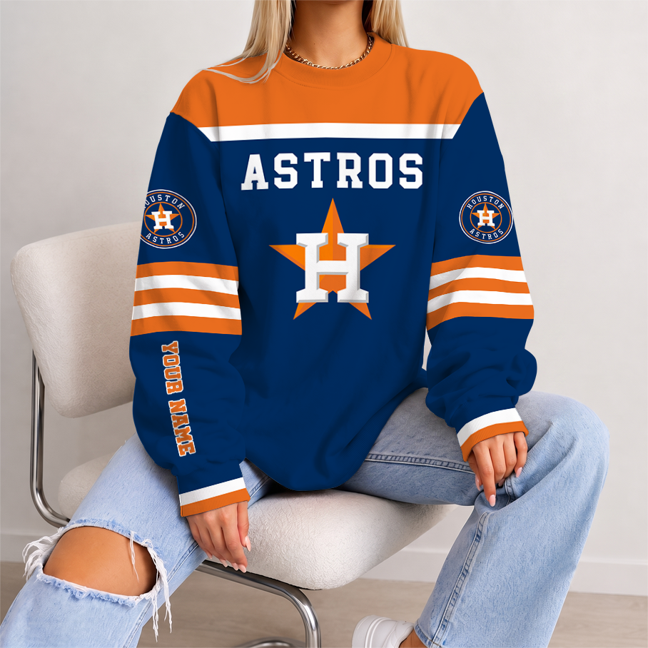 [HOMERUN DEAL] NEW CUSTOMIZED MLB10 HAS HOUSTON ASTROS UNISEX SWEATSHIRT