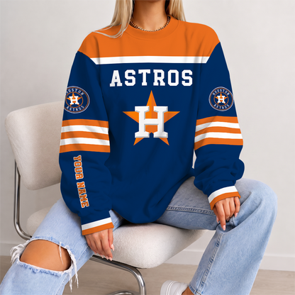 [HOMERUN DEAL] NEW CUSTOMIZED MLB10 HAS HOUSTON ASTROS UNISEX SWEATSHIRT