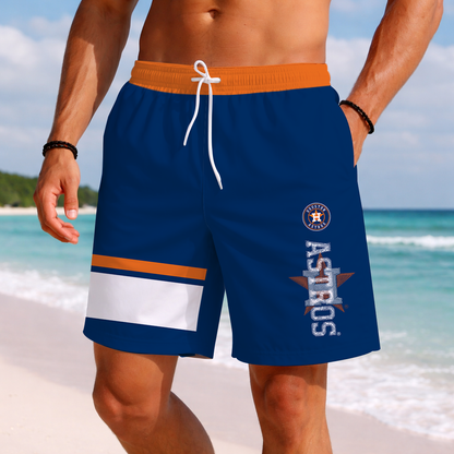 [HOMERUN DEAL] NEW PREMIUM MLB10 HAS HOUSTON ASTROS BASEBALL SHORT PANTS