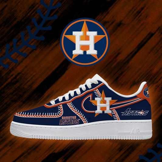 [HOMERUN DEAL] NEW CUSTOMIZED MLB10 HAS HOUSTON ASTROS AF1 SHOES
