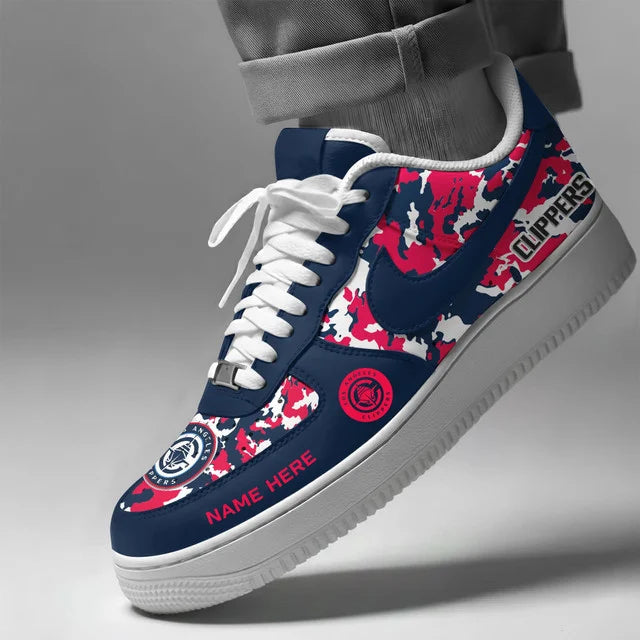 [SLAM DUNK DEAL] NEW CUSTOMIZED NBA10 LCL LOS ANGELES CLIPPERS AF1 SHOES