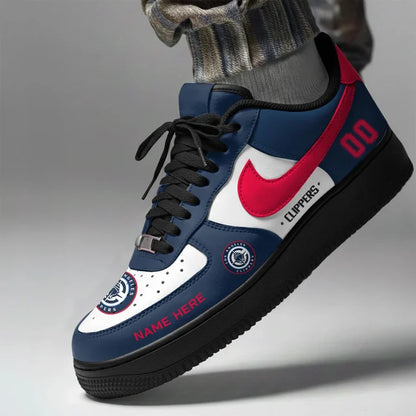 [SLAM DUNK DEAL] NEW CUSTOMIZED NBA10 LCL LOS ANGELES CLIPPERS AF1 SHOES