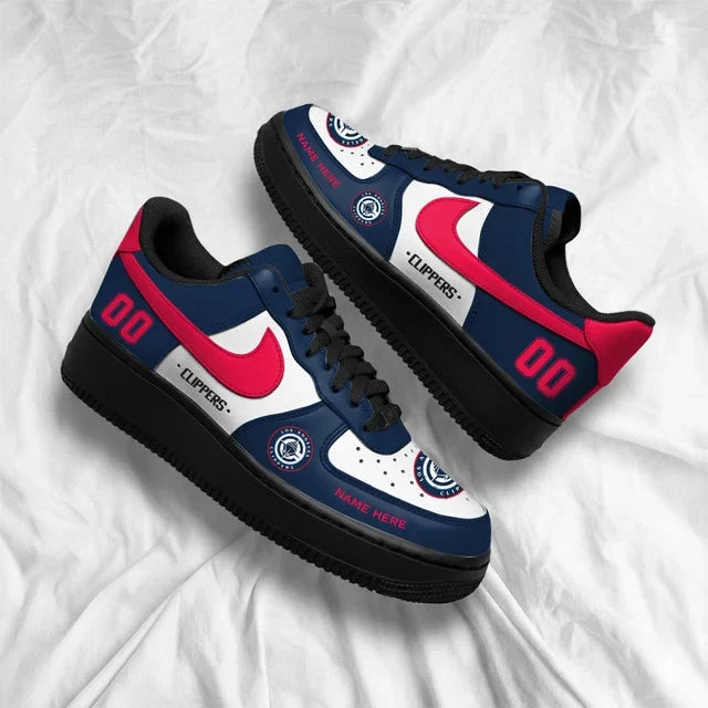 [SLAM DUNK DEAL] NEW CUSTOMIZED NBA10 LCL LOS ANGELES CLIPPERS AF1 SHOES